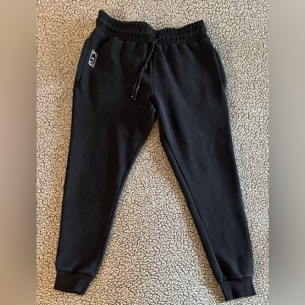 CVG Constantly Varied Gear Black Beyond Joggers Sweatpants Size Large
